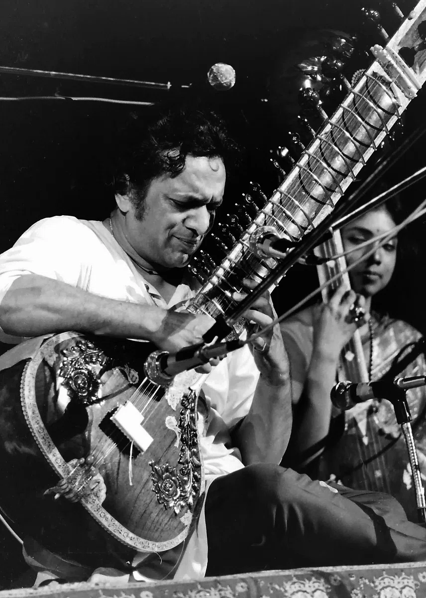 Porträt von Ravi Shankar (1920–2012) – Gedenkseite