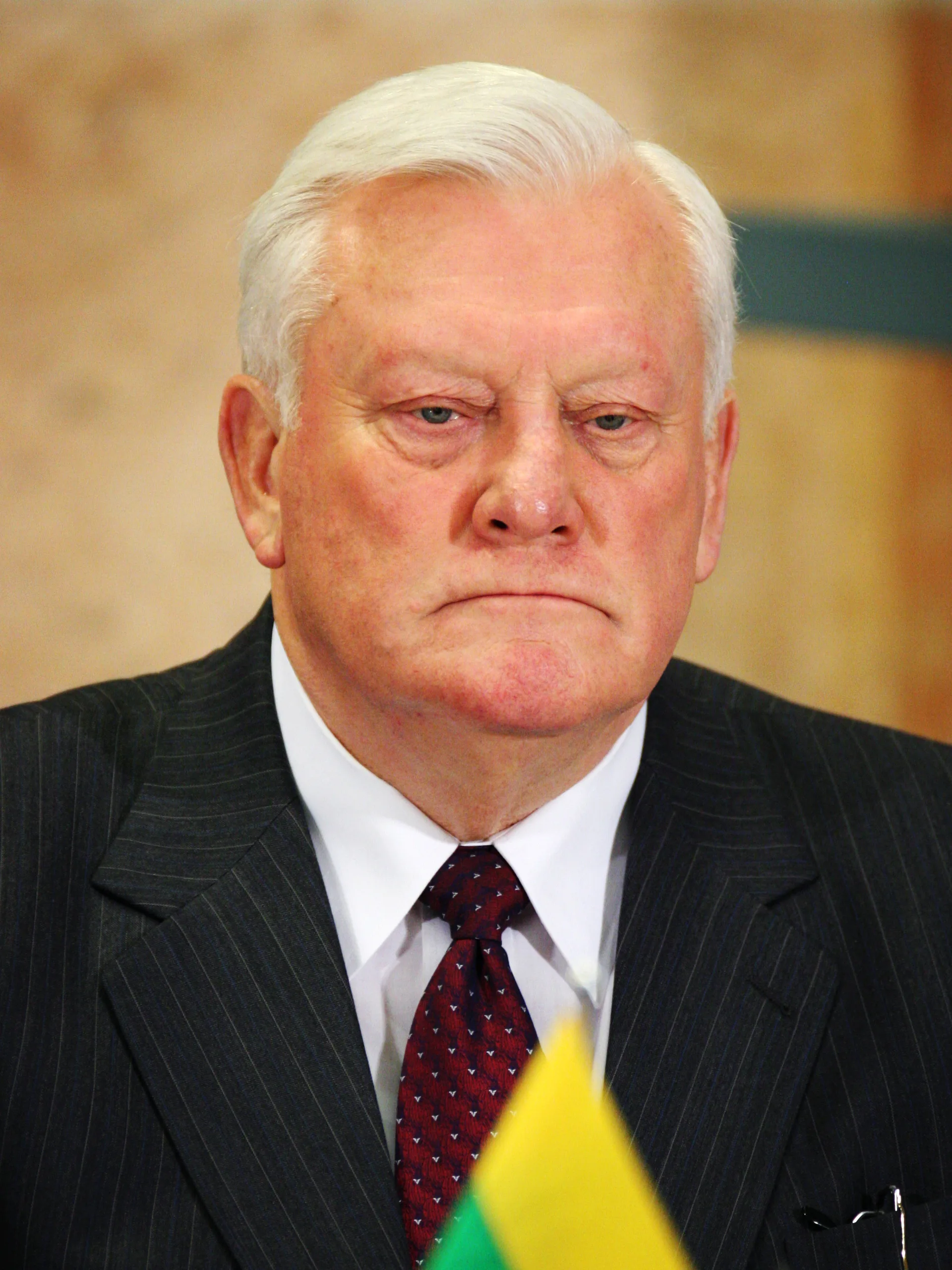 Porträt von Algirdas Brazauskas (1932–2010) – Gedenkseite