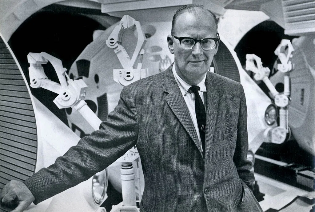 Porträt von Arthur C. Clarke (1917–2008) – Gedenkseite