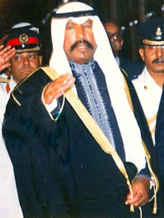 Portrait of Saad Al-Abdullah Al-Salim Al-Sabah (1930–2008) – memorial page