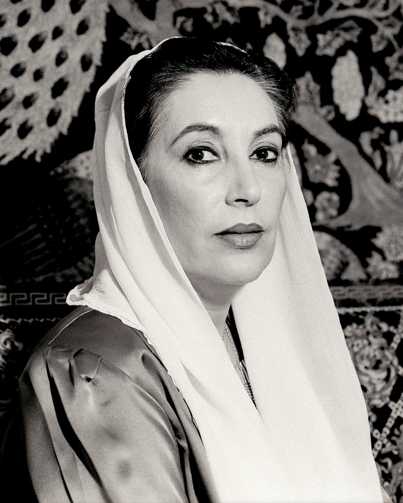 Porträt von Benazir Bhutto (1953–2007) – Gedenkseite