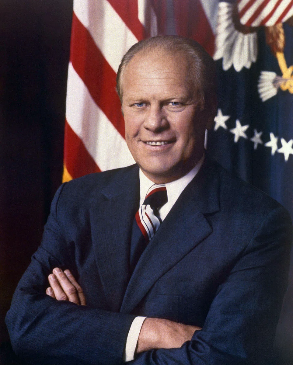 Porträt von Gerald Ford (1913–2006) – Gedenkseite