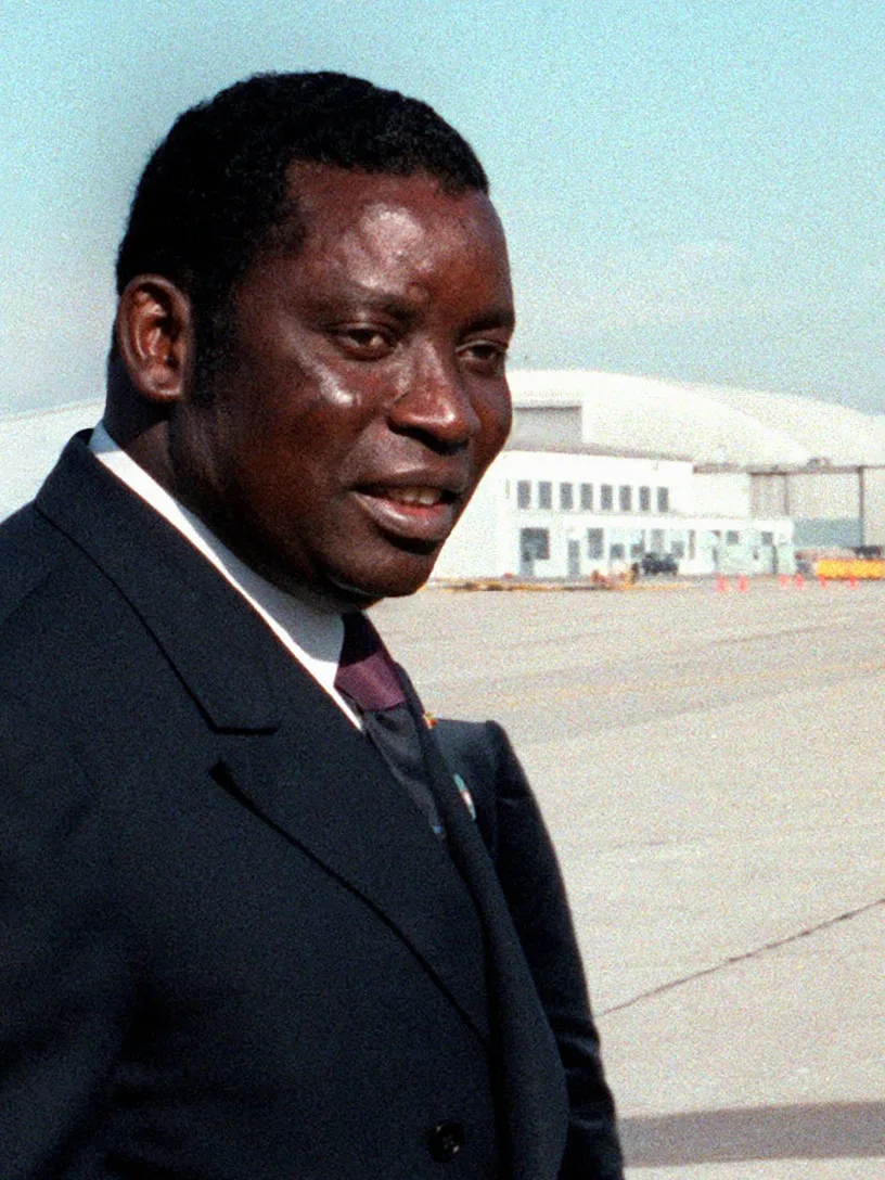 Porträt von Gnassingbé Eyadéma (1935–2005) – Gedenkseite