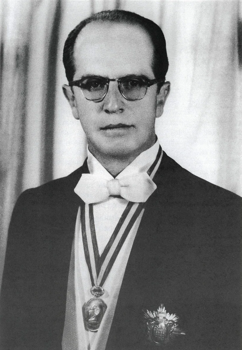 Porträt von Luis Adolfo Siles Salinas (1925–2005) – Gedenkseite