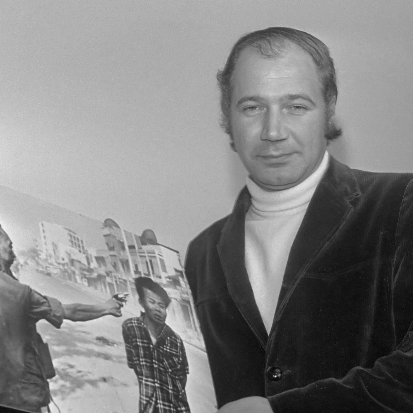 Portrait of Eddie Adams (1933–2004) – memorial page