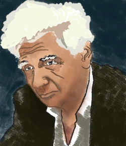 Porträt von Jacques Derrida (1930–2004) – Gedenkseite