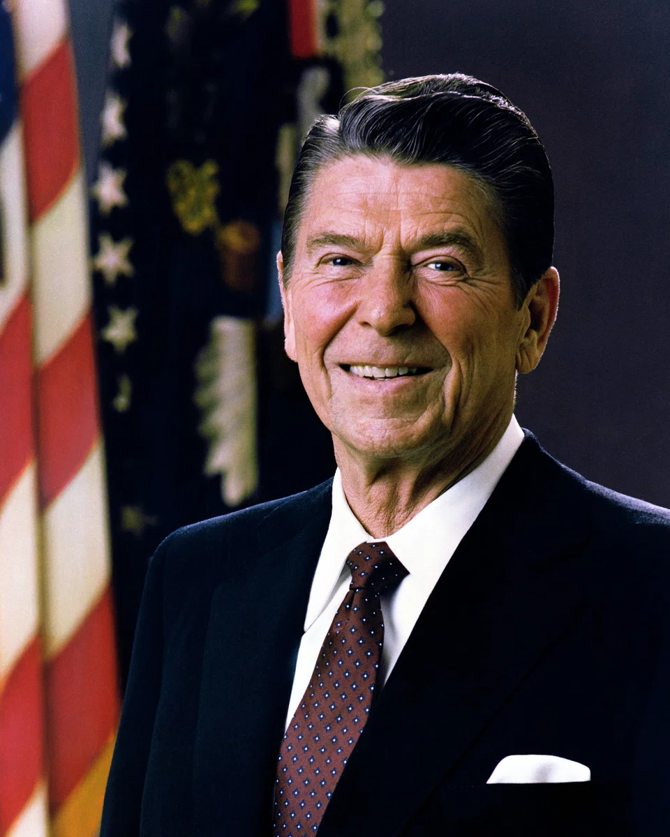 Porträt von Ronald Reagan (1911–2004) – Gedenkseite