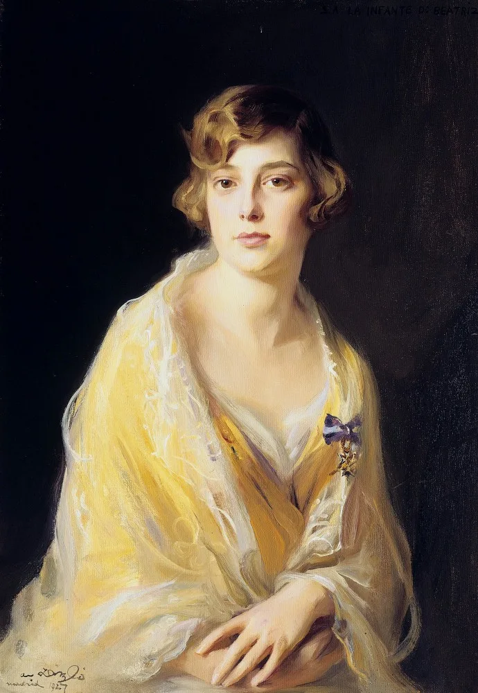 Porträt von Beatrice Isabel de Borbón y Battenberg (1909–2002) – Gedenkseite