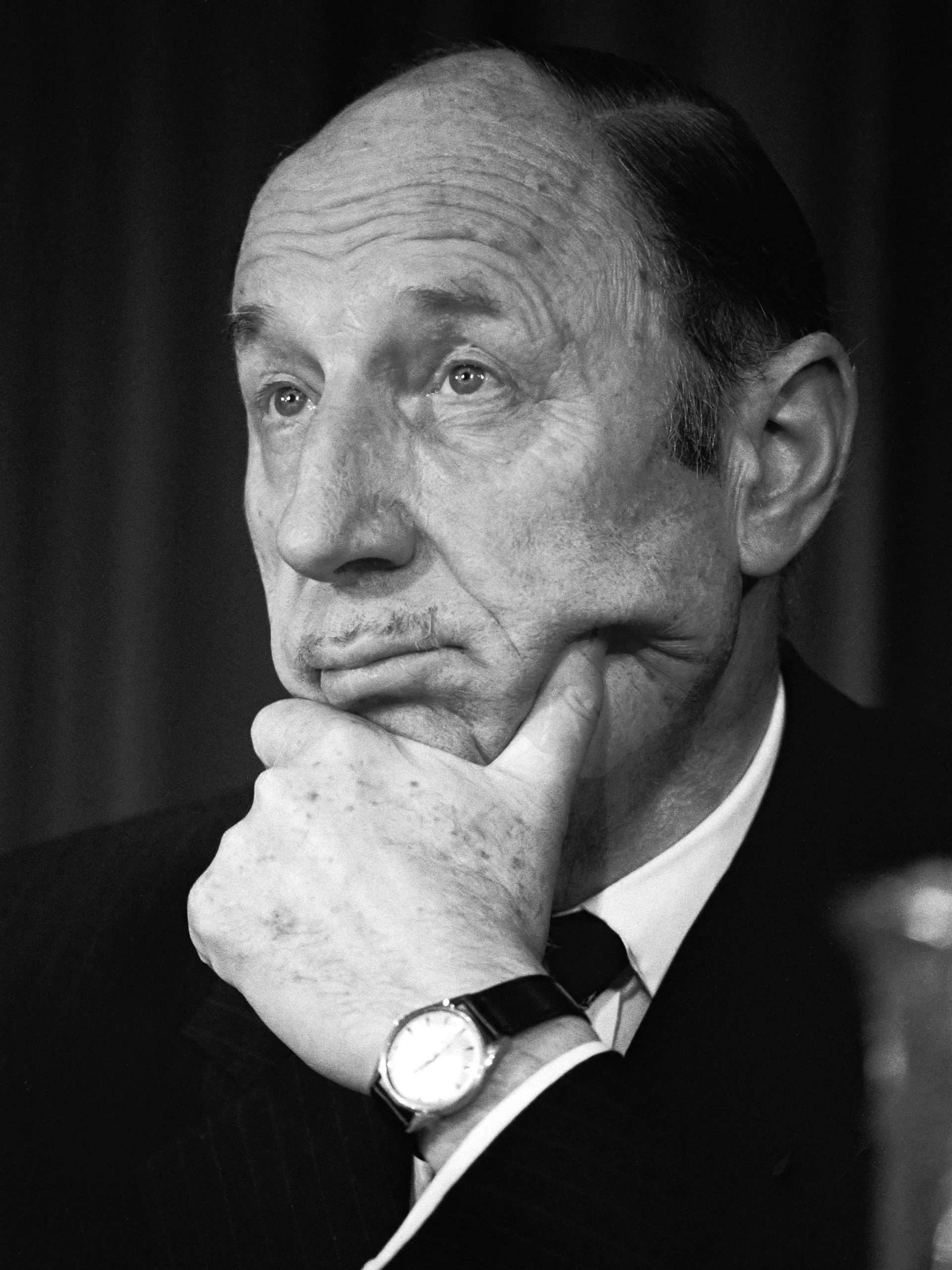 Porträt von Joseph Luns (1911–2002) – Gedenkseite