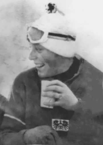 Portrait of Christl Haas (1947–2023) – memorial page