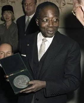 Portrait of Léopold Sédar Senghor (1906–2001) – memorial page