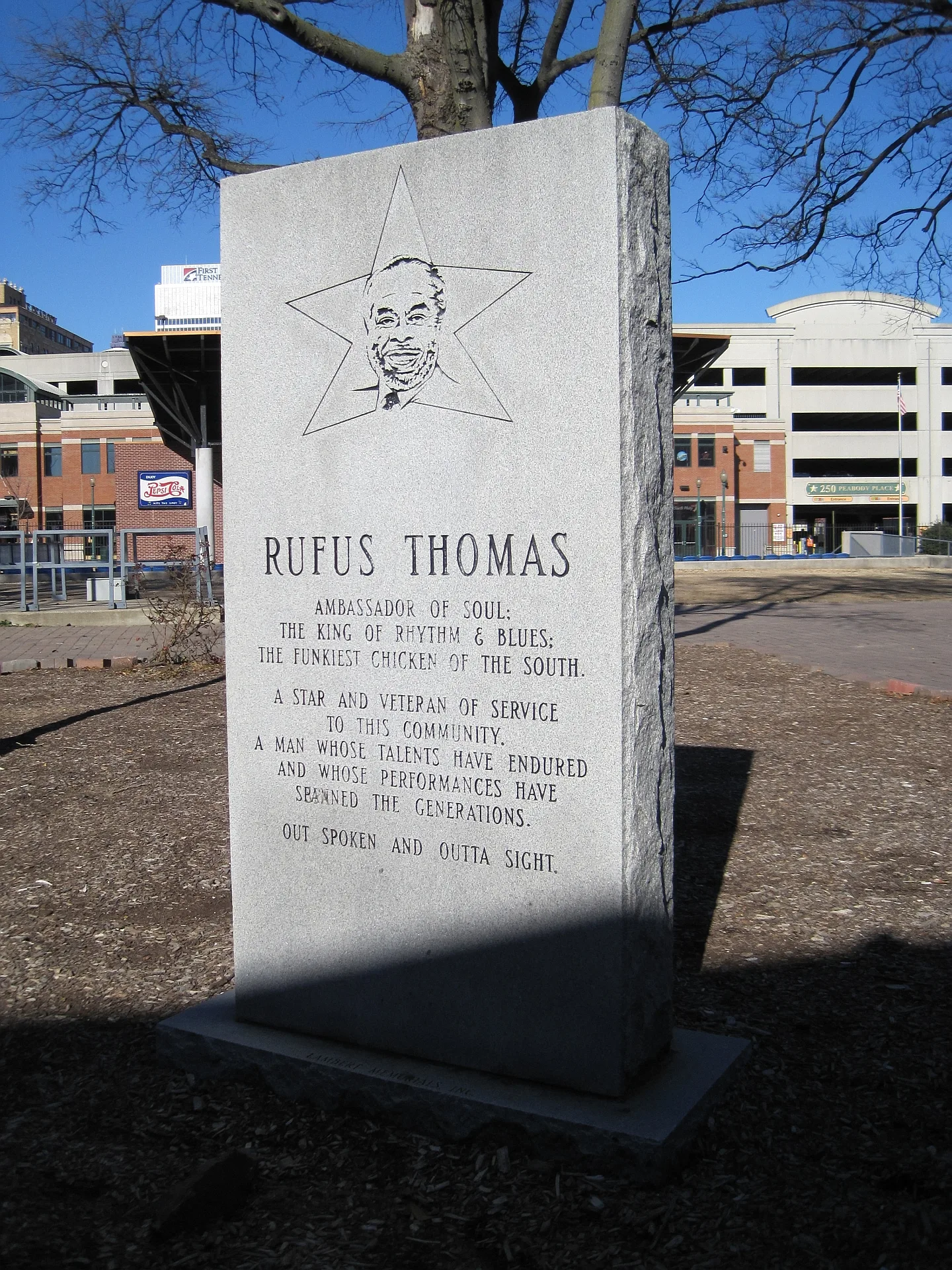 Porträt von Rufus Thomas (1917–2001) – Gedenkseite