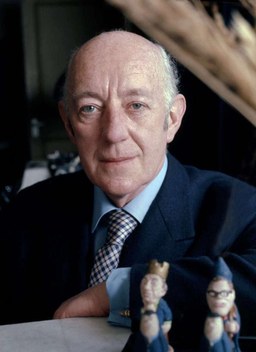 Porträt von Alec Guinness (1914–2000) – Gedenkseite