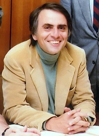 Porträt von Carl Sagan (1934–1996) – Gedenkseite
