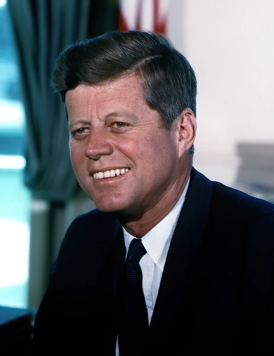 Porträt von John F. Kennedy (1917–1963) – Gedenkseite