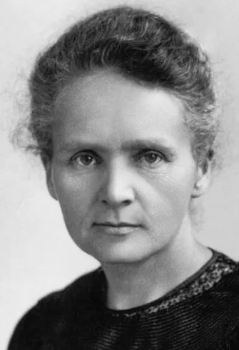 Porträt von Marie Curie (1867–1934) – Gedenkseite
