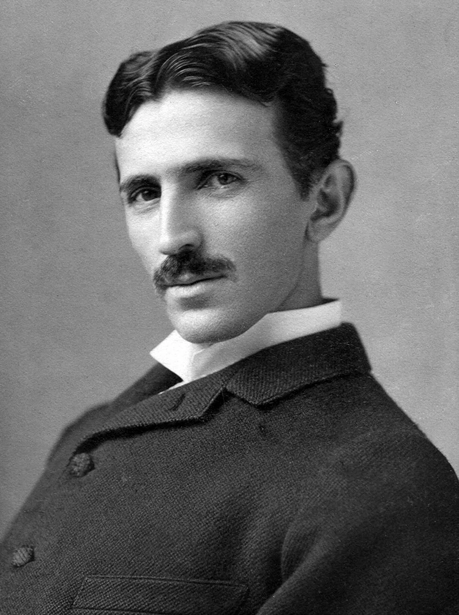 Portrait of Nikola Tesla (1856–1943) – memorial page