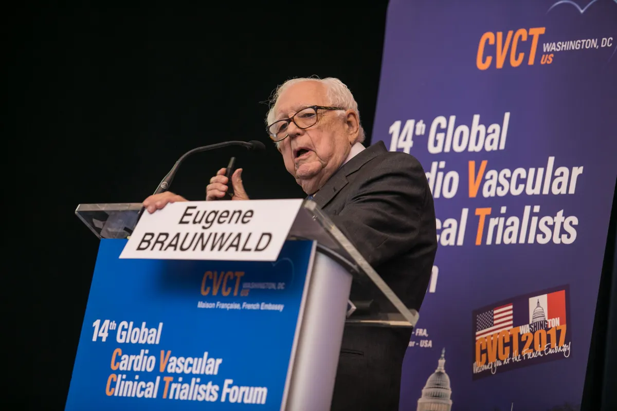 Porträt von Eugene Braunwald (1929–2026) – Gedenkseite