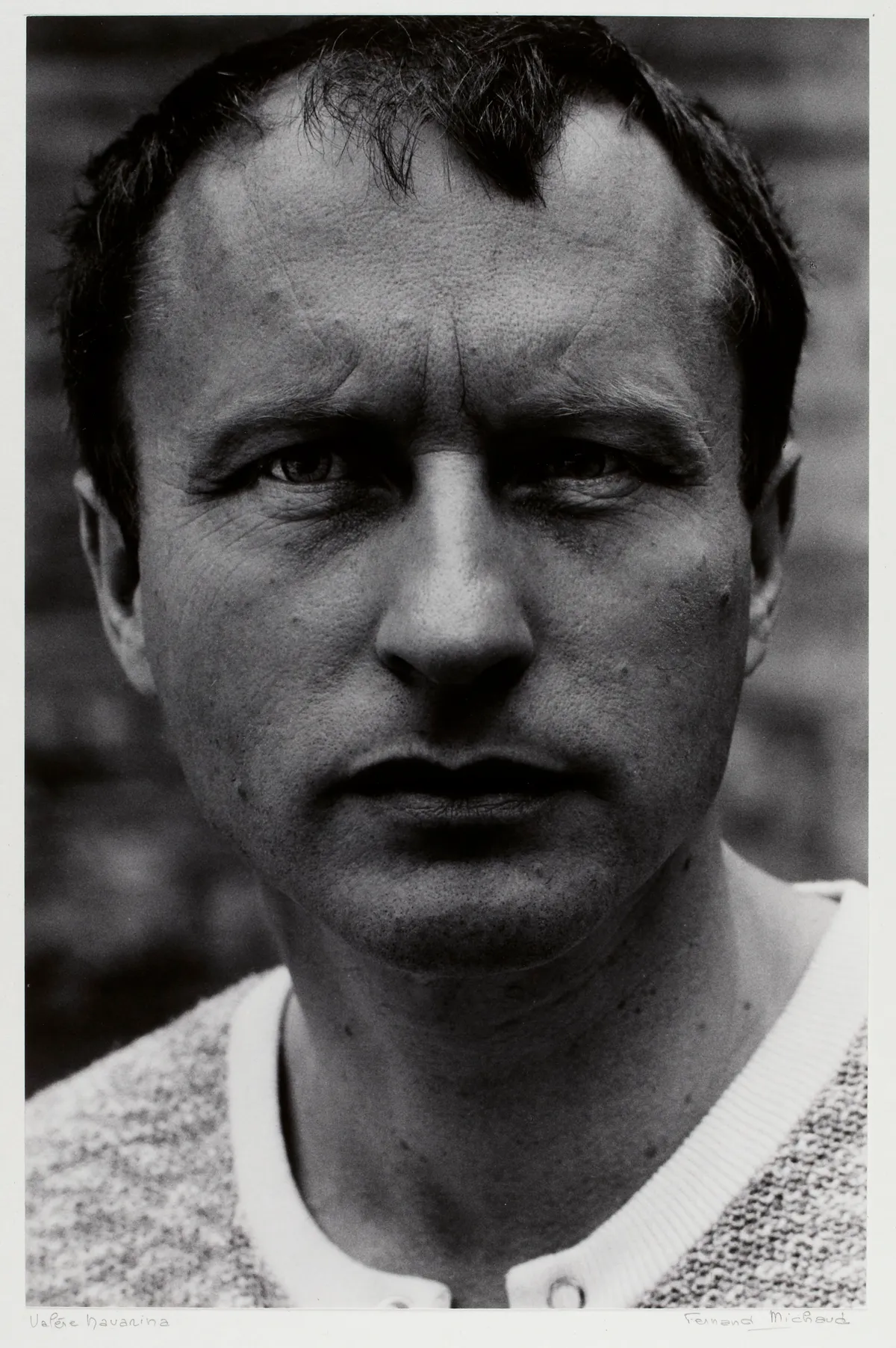 Porträt von Valère Novarina (1942–2026) – Gedenkseite