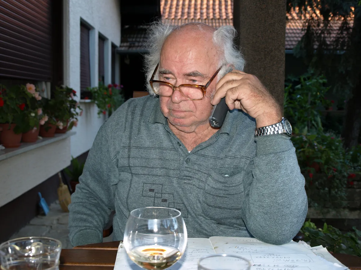 Porträt von Mijo Kovačić (1935–2026) – Gedenkseite