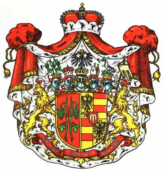 Porträt von Graf Othenio Lichnowsky (1826–1887) – Gedenkseite