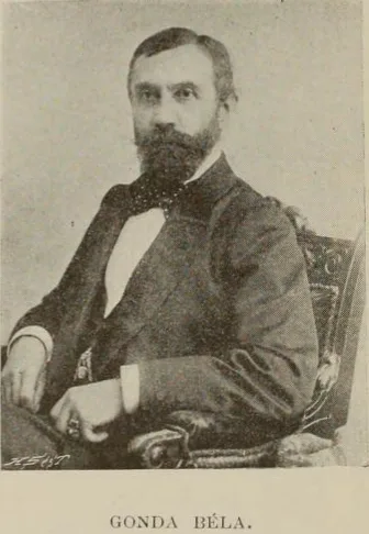 Portrait of Béla Gonda (1851–1933) – memorial page