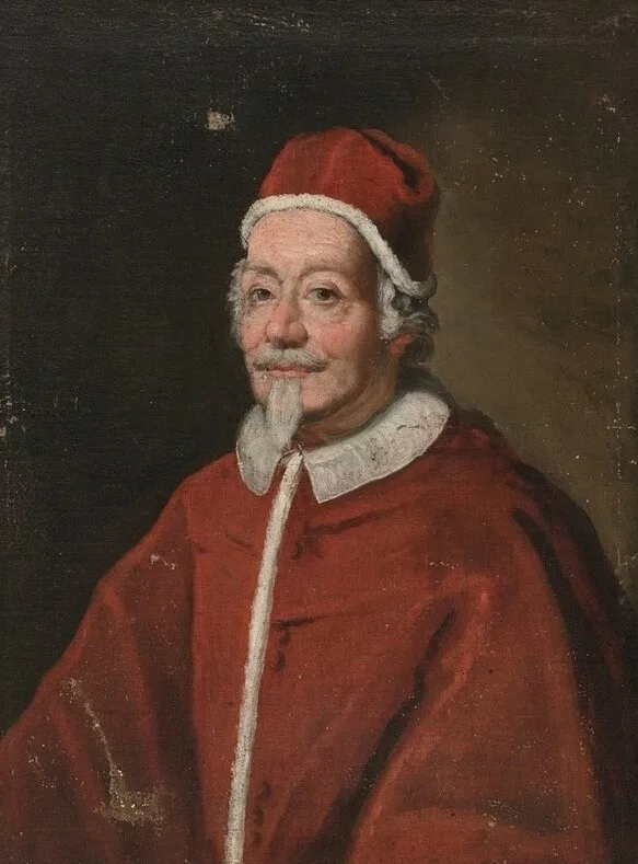 Porträt von Alexander VIII. (1610–1691) – Gedenkseite