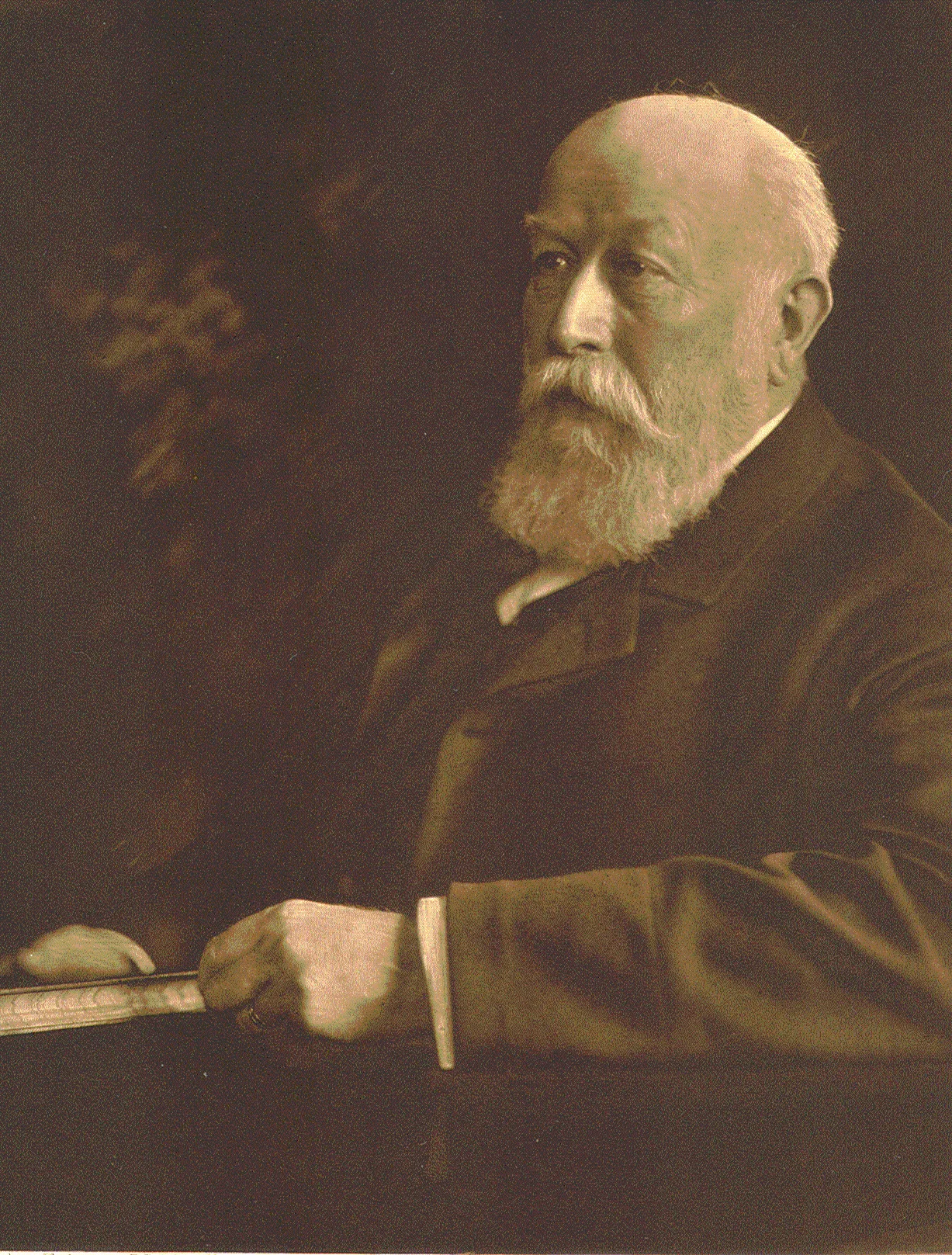 Portrait of Rudolph Crasemann (1841–1929) – memorial page