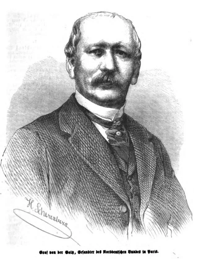 Portrait of Robert von der Goltz (1817–1869) – memorial page