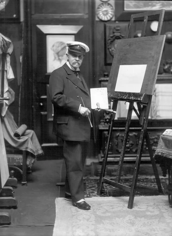 Portrait of Eduardo de Martino (1838–1912) – memorial page
