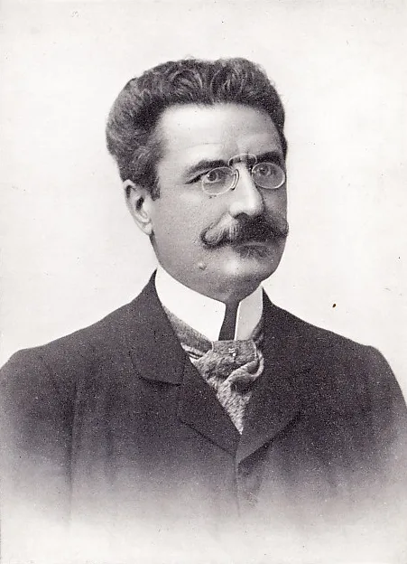 Porträt von Ernesto Driesel Schröeter (1849–1942) – Gedenkseite