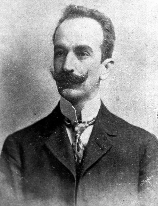 Porträt von Francisco Fajardo (1864–1906) – Gedenkseite