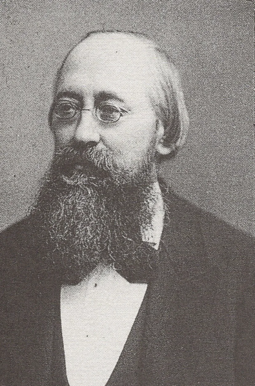Portrait of Hugo Ottomar Hertzer (1831–1908) – memorial page