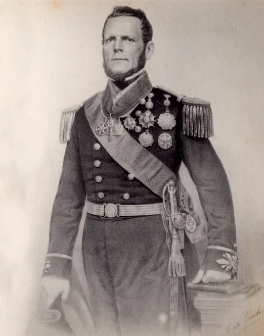 Porträt von Joaquim Raimundo de Lamare (1811–1889) – Gedenkseite
