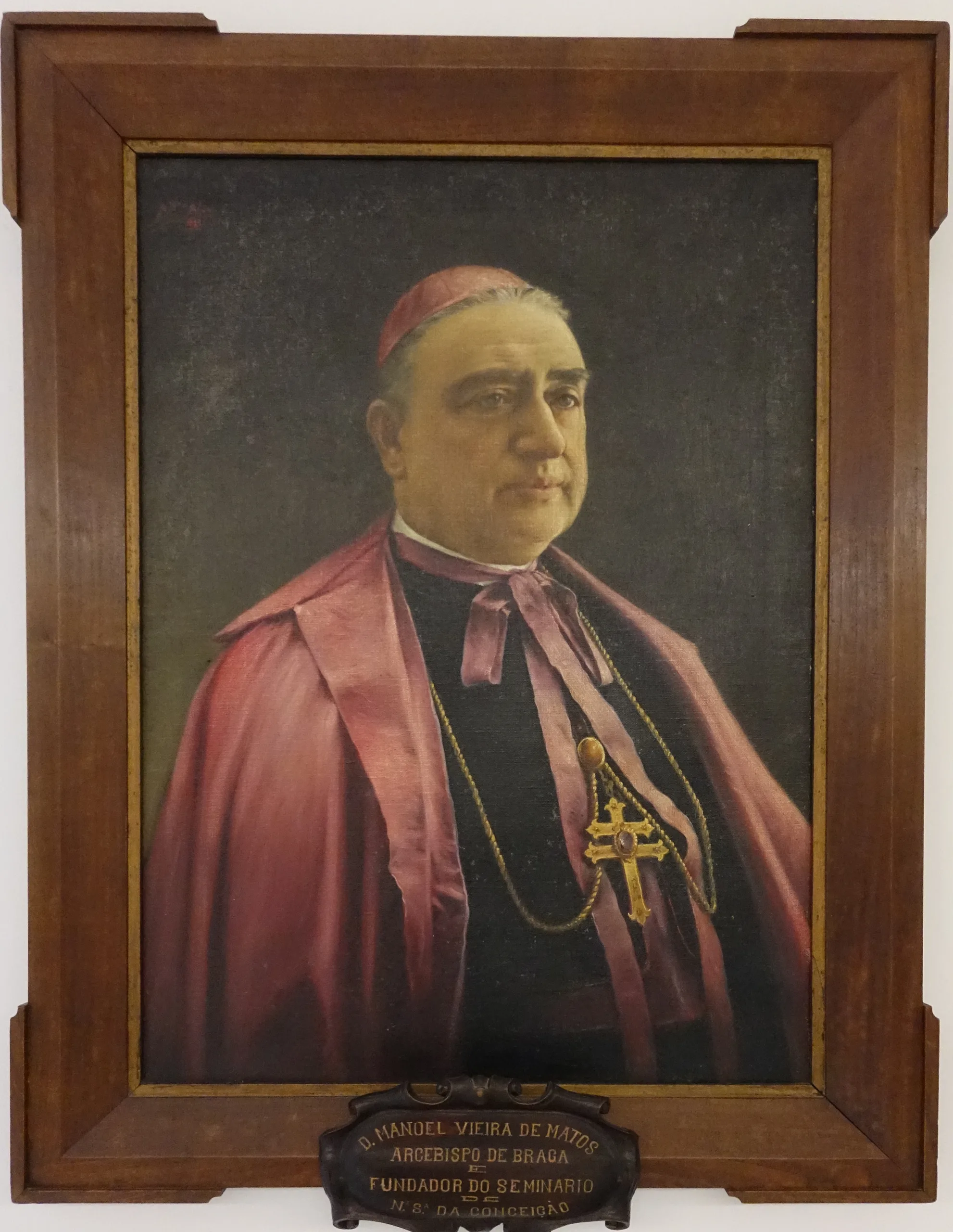 Porträt von Manuel Vieira de Matos (1861–1932) – Gedenkseite