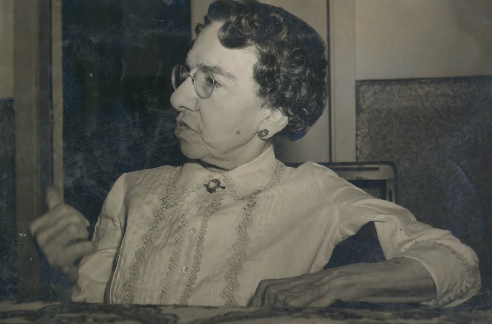 Porträt von Myrthes Gomes de Campos (1875–1965) – Gedenkseite