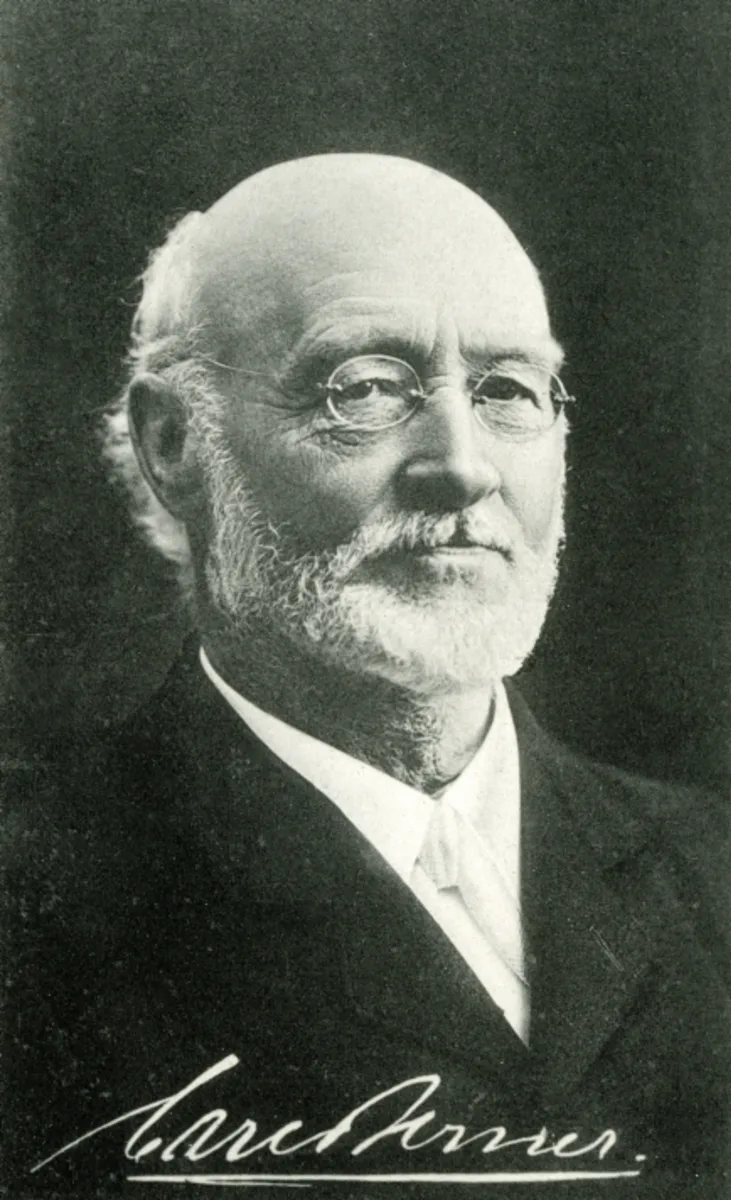 Porträt von Carl Berner (1841–1918) – Gedenkseite