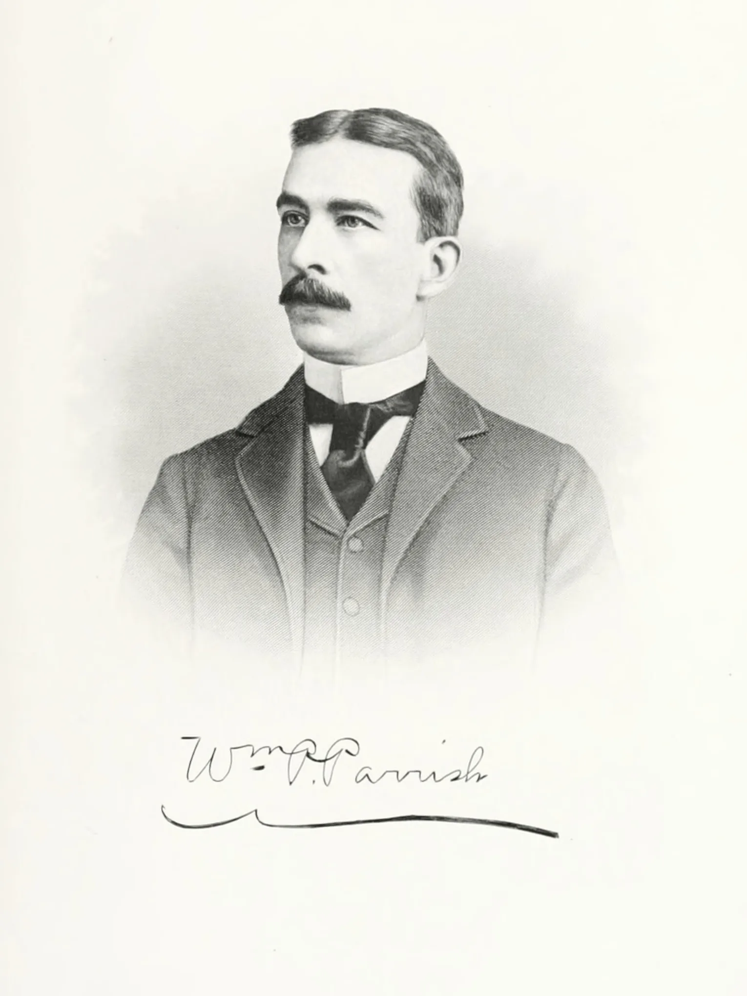 Porträt von William Peck Parrish (1860–1901) – Gedenkseite