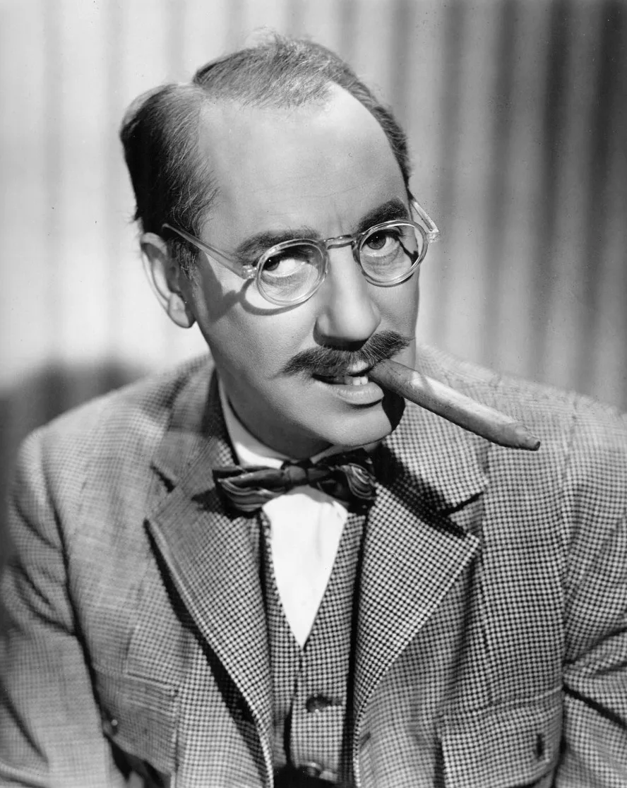 Portrait of Groucho Marx (1890–1977) – memorial page