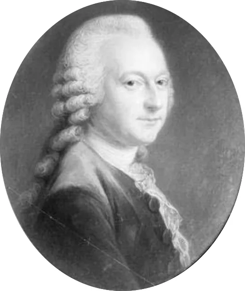 Porträt von Jean Samuel de Pont (1725–1805) – Gedenkseite