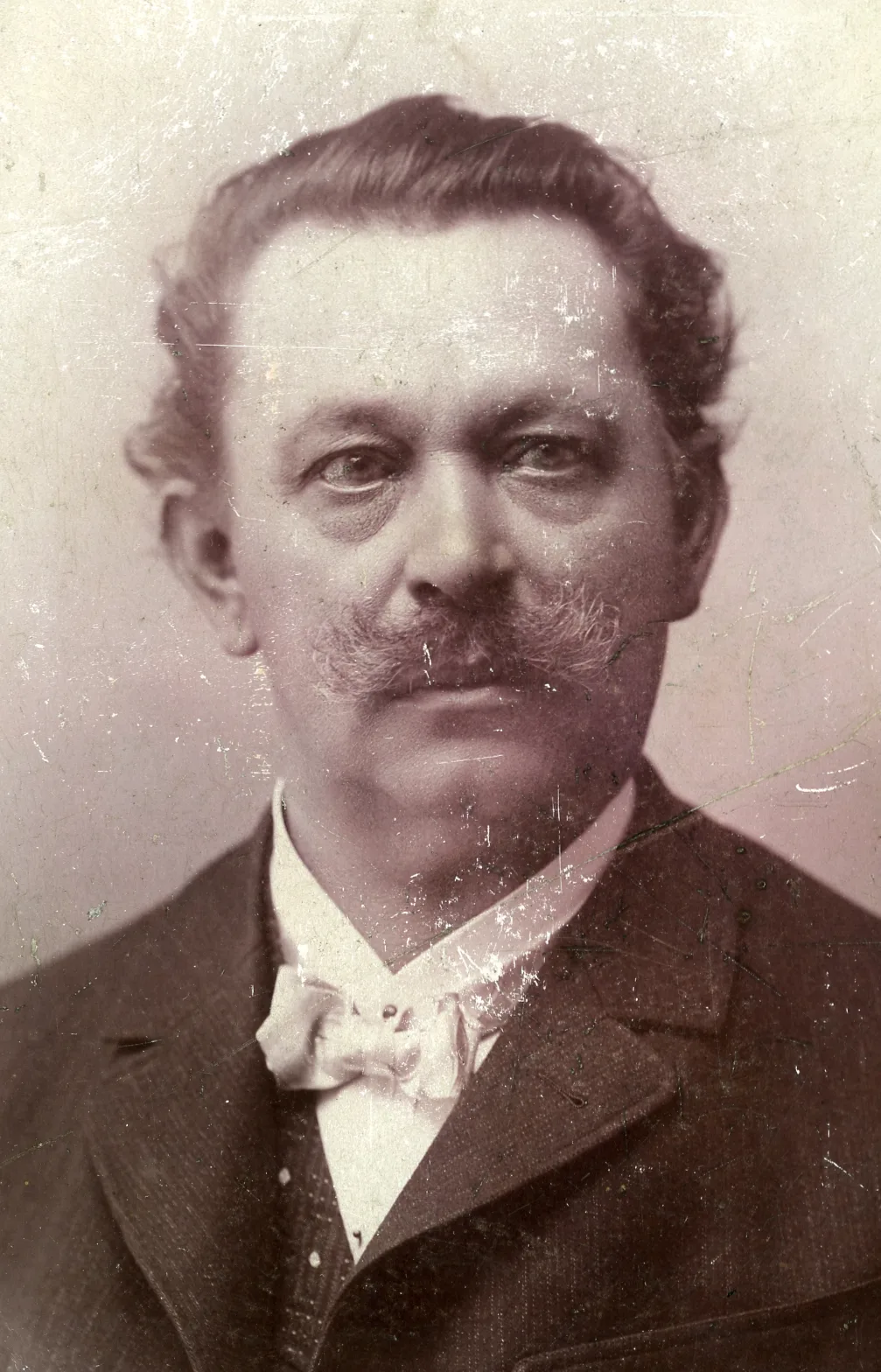 Porträt von Carl Peschke (1853–1907) – Gedenkseite