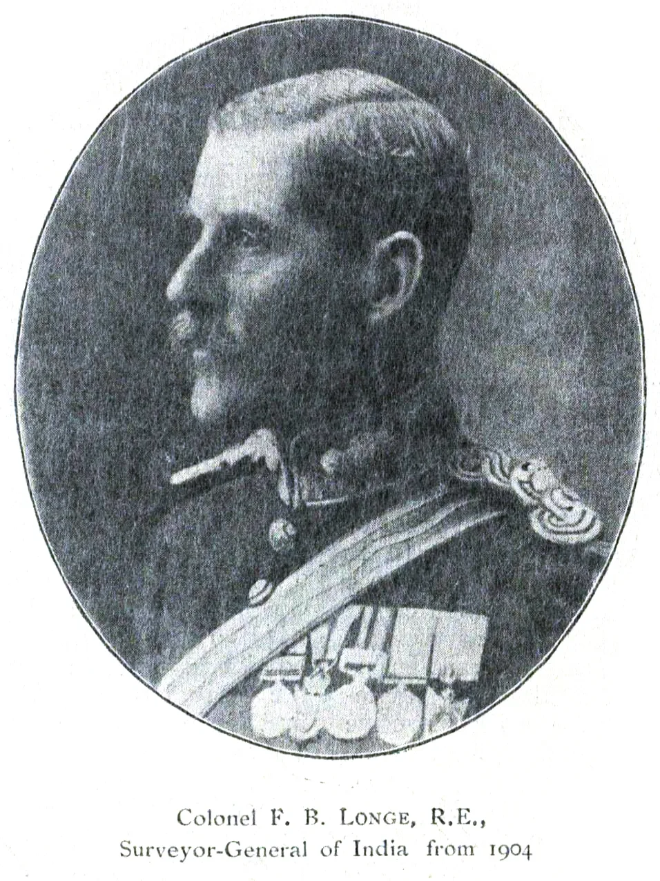 Porträt von Francis Bacon Longe (1856–1922) – Gedenkseite