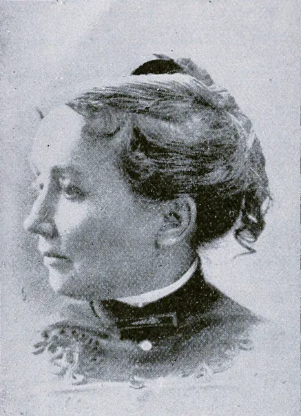 Porträt von Julia Harris May (1833–1912) – Gedenkseite