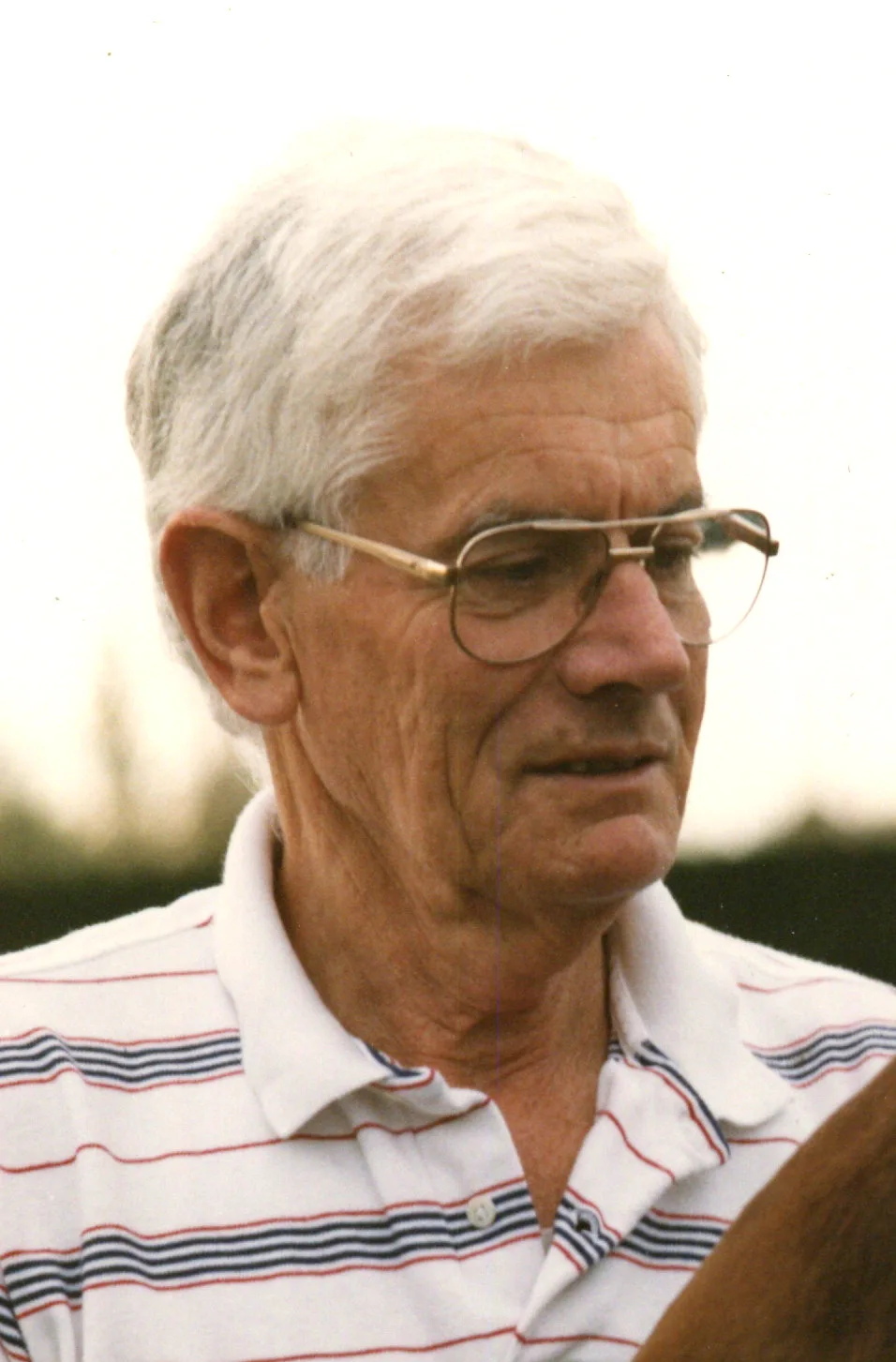 Portrait of Cliff Irvine (1922–2010) – memorial page