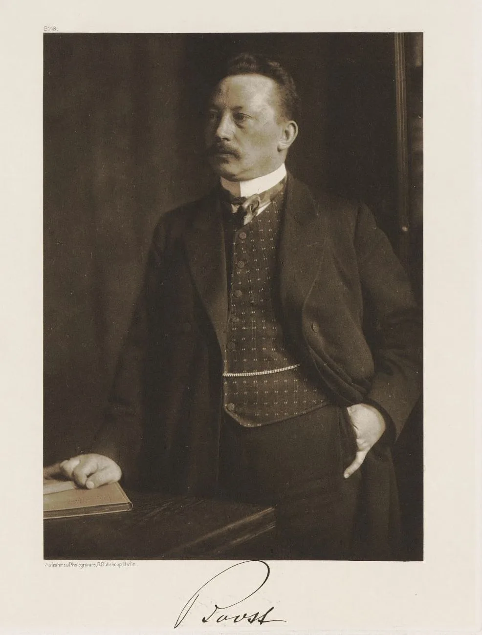 Porträt von Hermann Boost (1864–1941) – Gedenkseite