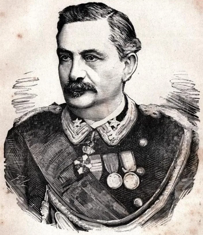 Porträt von Cesare Ricotti-Magnani (1822–1917) – Gedenkseite
