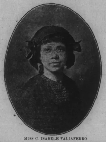Porträt von Isabele Taliaferro Spiller (1888–1974) – Gedenkseite