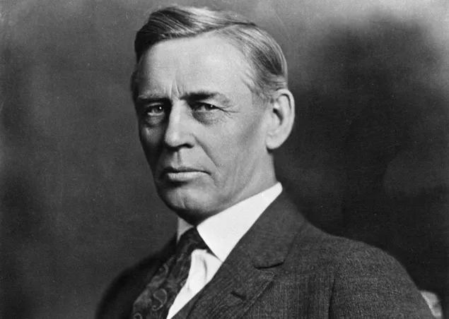 Porträt von Charles August Lindbergh (1859–1924) – Gedenkseite