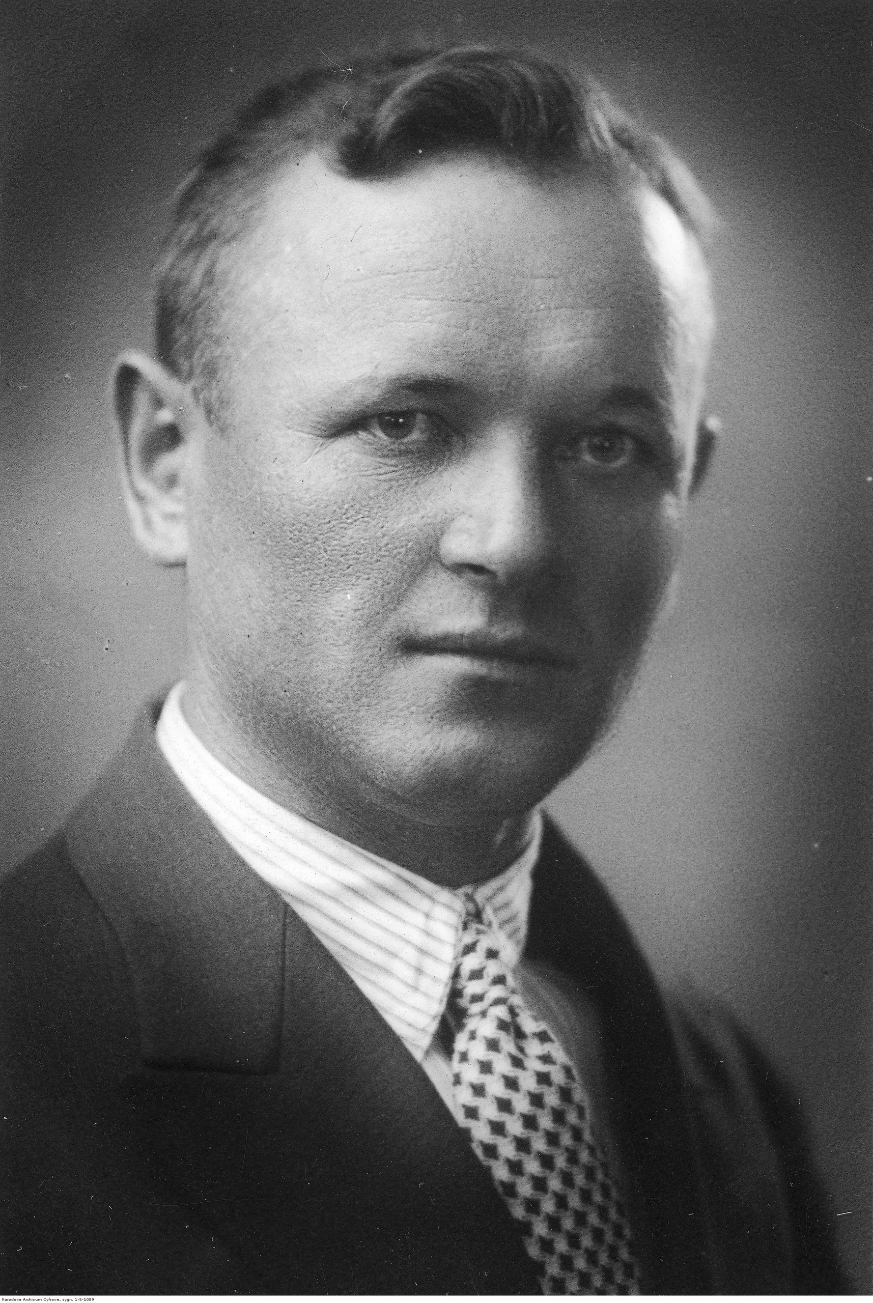 Porträt von Jan Balcer (1902–1939) – Gedenkseite