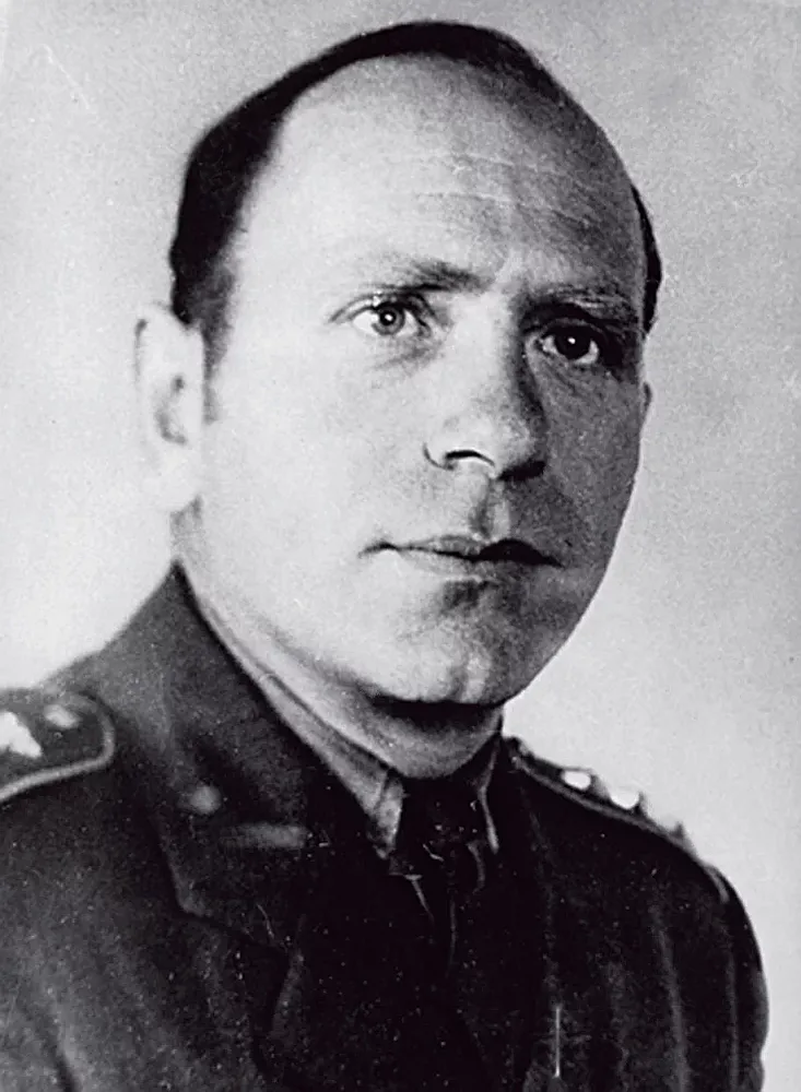 Porträt von Adolf Horák (1908–1945) – Gedenkseite
